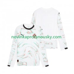 Portugalsko Dres Venkovní Fotbalové Dresy pro Muže 2025 Dlouhý rukáv