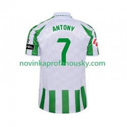 Real Betis Dres ANTONY 7 Domácí Fotbalové Dresy pro Muže 2024-2025 Krátký rukáv