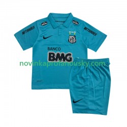 Santos FC Dres 2012 Retro Alternativní Fotbalové Dresy pro Děti 2011 Krátký rukáv