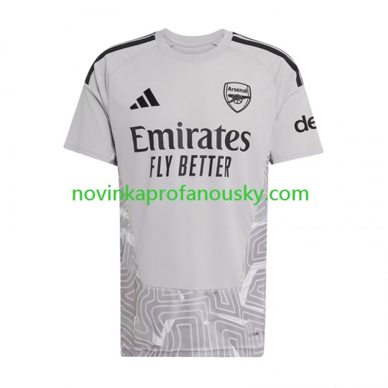 Arsenal Dres Brankářské Domácí Fotbalové Dresy pro Muže 2026-2027 Krátký rukáv