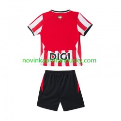 Athletic Bilbao Dres Domácí Fotbalové Dresy pro Děti 2026-2027 Krátký rukáv