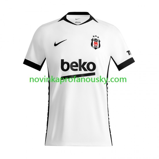 Besiktas Dres Domácí Fotbalové Dresy pro Muže 2026-2027 Krátký rukáv