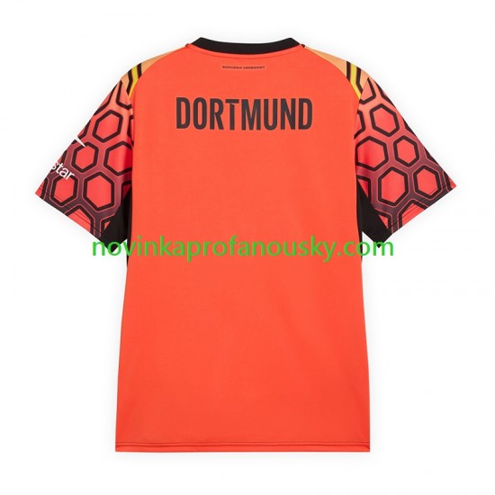 Borussia Dortmund Dres Brankářské Domácí Fotbalové Dresy pro Muže 2026-2027 Krátký rukáv
