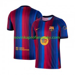 FC Barcelona Dres Domácí Fotbalové Dresy pro Muže 2026-2027 Krátký rukáv