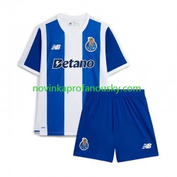 FC Porto Dres Domácí Fotbalové Dresy pro Děti 2026-2027 Krátký rukáv