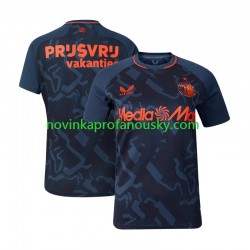 Feyenoord Rotterdam Dres Alternativní Fotbalové Dresy pro Muže 2026-2027 Krátký rukáv