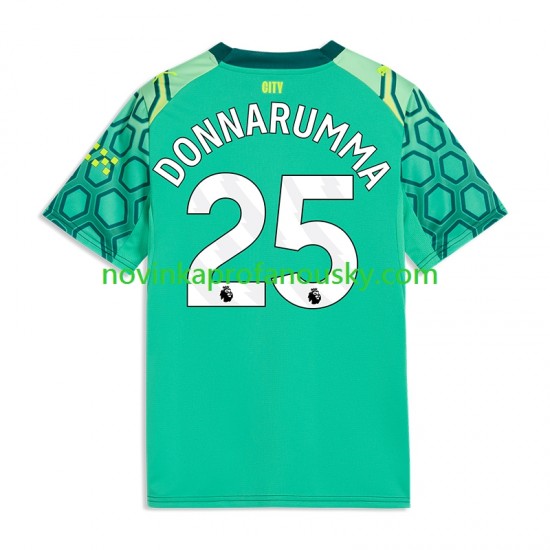 Manchester City Dres Gianluigi Donnarumma 25 Brankářské Domácí Fotbalové Dresy pro Muže 2026-2027 Krátký rukáv