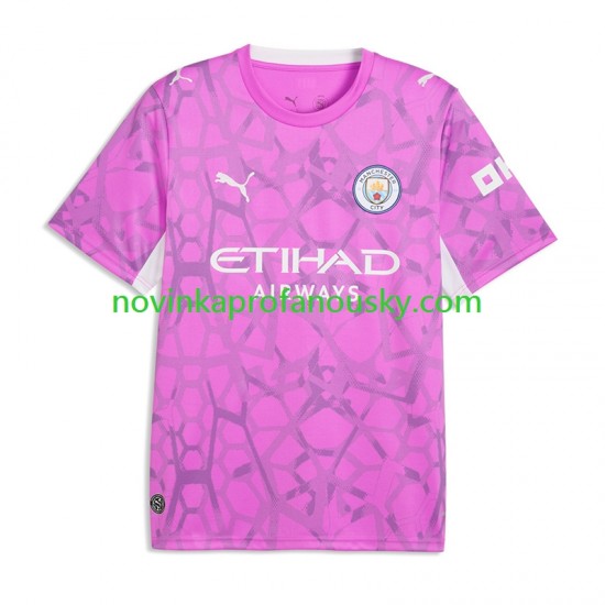 Manchester City Dres Brankářské Venkovní Fotbalové Dresy pro Muže 2026-2027 Krátký rukáv