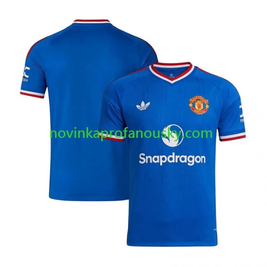Manchester United Dres Venkovní Fotbalové Dresy pro Muže 2026-2027 Krátký rukáv