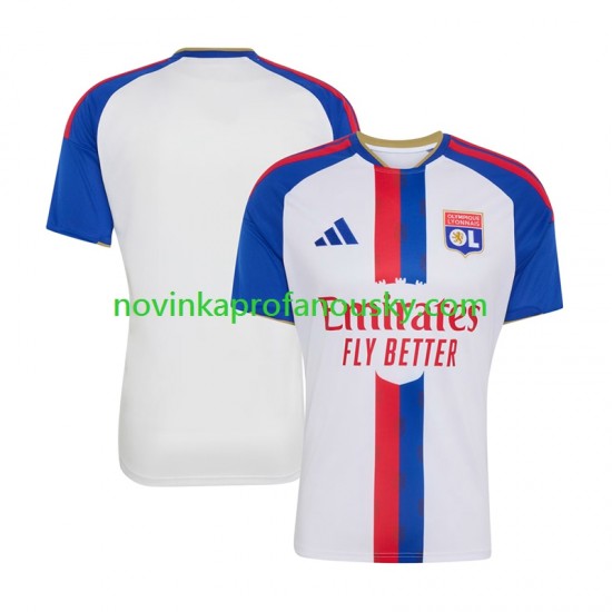 Olympique Lyonnais Dres Venkovní Fotbalové Dresy pro Muže 2026-2027 Krátký rukáv