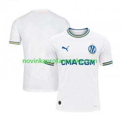 Olympique Marseille Dres Domácí Fotbalové Dresy pro Muže 2026-2027 Krátký rukáv