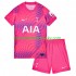 Tottenham Hotspur Dres Brankářské Domácí Fotbalové Dresy pro Děti 2026-2027 Krátký rukáv