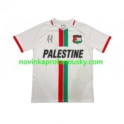 Club Deportivo Palestino Dres Center Stripre Venkovní Fotbalové Dresy pro Muže 2024-2025 Krátký rukáv