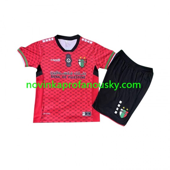 Club Deportivo Palestino Dres Brankářské Domácí Fotbalové Dresy pro Děti 2024-2025 Krátký rukáv