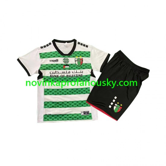 Club Deportivo Palestino Dres Alternativní Fotbalové Dresy pro Děti 2024-2025 Krátký rukáv