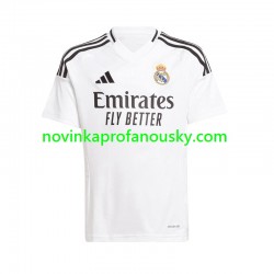 Real Madrid Dres Domácí Fotbalové Dresy pro Muže 2024-2025 Krátký rukáv