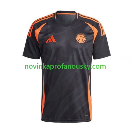 Kolumbie Dres Copa America Venkovní Fotbalové Dresy pro Muže 2024 Krátký rukáv