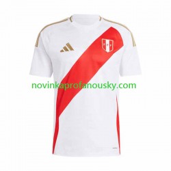 Peru Dres Copa America Domácí Fotbalové Dresy pro Muže 2024 Krátký rukáv