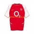 Arsenal Dres Retro Domácí Fotbalové Dresy pro Muže 2002 Krátký rukáv