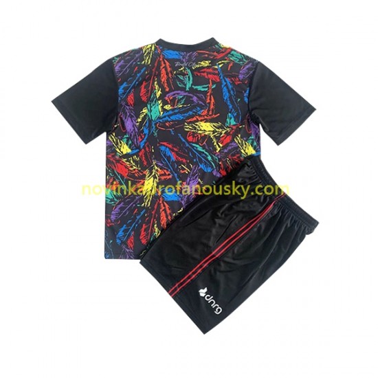 Bristol City Dres Brankářské Alternativní Fotbalové Dresy pro Děti 2022-2023 Krátký rukáv