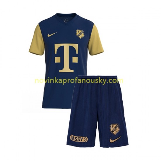 FC Utrecht Dres Alternativní Fotbalové Dresy pro Děti 2022-2023 Krátký rukáv