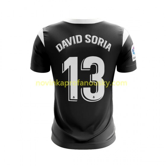 Getafe CF Dres David Soria 13 Venkovní Fotbalové Dresy pro Muže 2022-2023 Krátký rukáv