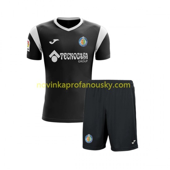 Getafe CF Dres Brankářské Venkovní Fotbalové Dresy pro Děti 2022-2023 Krátký rukáv