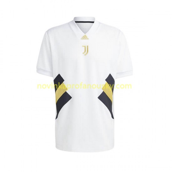 Juventus Dres Icon Retro Domácí Fotbalové Dresy pro Muže 2022-2023 Krátký rukáv
