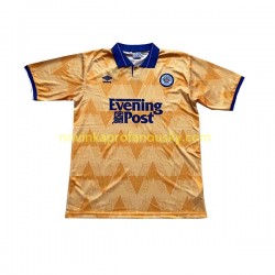 Leeds United Dres Retro Venkovní Fotbalové Dresy pro Muže 1991-1992 Krátký rukáv