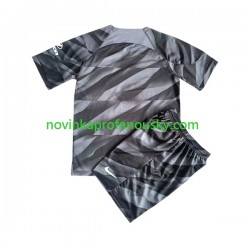 Atlético Madrid Dres Brankářské Domácí Fotbalové Dresy pro Děti 2023-2024 Krátký rukáv