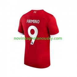 Liverpool Dres Roberto Firmino 9 Domácí Fotbalové Dresy pro Muže 2023-2024 Krátký rukáv