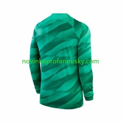 Paris Saint-Germain Dres Brankářské Domácí Fotbalové Dresy pro Muže 2023-2024 Dlouhý rukáv