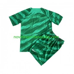 Paris Saint-Germain Dres Brankářské Domácí Fotbalové Dresy pro Děti 2023-2024 Krátký rukáv