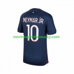 Paris Saint-Germain Dres Neymar Jr 10 Domácí Fotbalové Dresy pro Muže 2023-2024 Krátký rukáv
