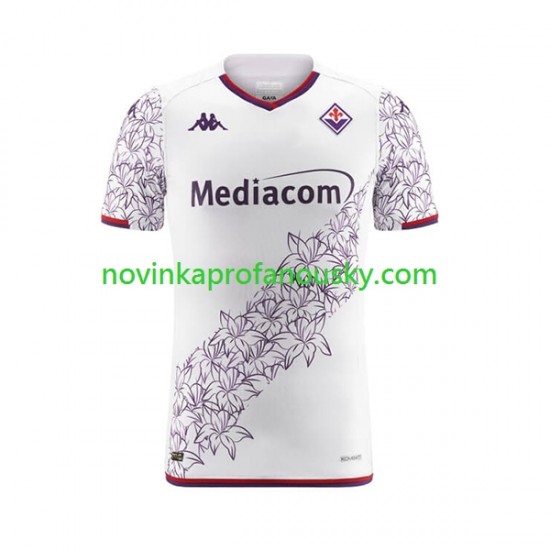 ACF Fiorentina Dres Venkovní Fotbalové Dresy pro Muže 2023-2024 Krátký rukáv