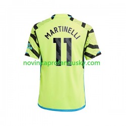 Arsenal Dres Gabriel Martinelli 11 Venkovní Fotbalové Dresy pro Muže 2023-2024 Krátký rukáv