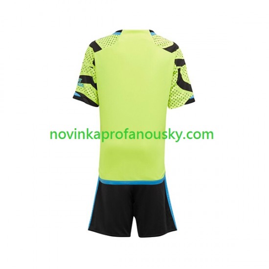 Arsenal Dres Venkovní Fotbalové Dresy pro Děti 2023-2024 Krátký rukáv