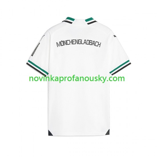 Rusko Dres Bo Monchengladbach Domácí Fotbalové Dresy pro Muže 2023-2024 Krátký rukáv