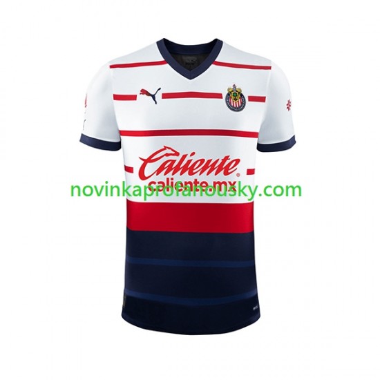 CD Guadalajara Dres Venkovní Fotbalové Dresy pro Muže 2023-2024 Krátký rukáv