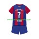 FC Barcelona Dres Ousmane Dembele 7 Domácí Fotbalové Dresy pro Děti 2023-2024 Krátký rukáv