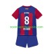 FC Barcelona Dres Pedri 8 Domácí Fotbalové Dresy pro Děti 2023-2024 Krátký rukáv