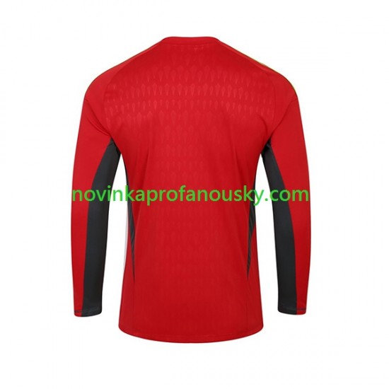 Fulham Dres Brankářské Domácí Fotbalové Dresy pro Muže 2023-2024 Dlouhý rukáv