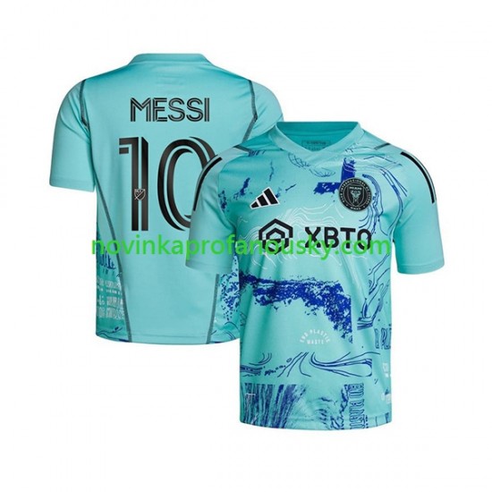Inter Miami Dres Lionel Messi 10 Special Domácí Fotbalové Dresy pro Muže 2023-2024 Krátký rukáv