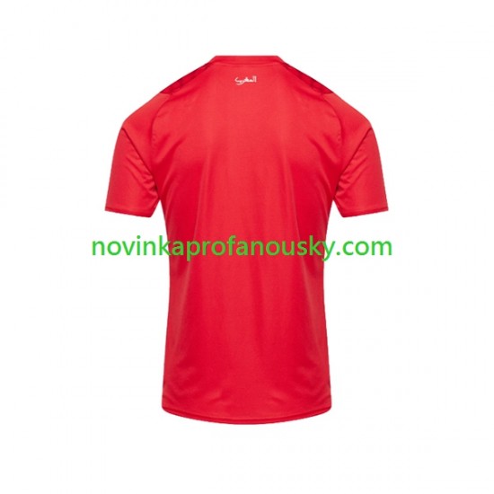 Maroko Dres Domácí Fotbalové Dresy pro Muže 2023 Krátký rukáv