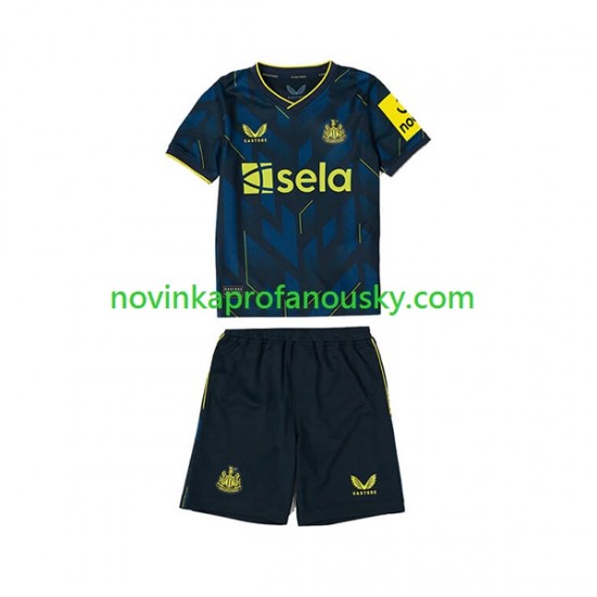 Newcastle United Dres Alternativní Fotbalové Dresy pro Děti 2023-2024 Krátký rukáv