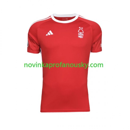 Nottingham Forest Dres Domácí Fotbalové Dresy pro Muže 2023-2024 Krátký rukáv