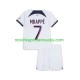 Paris Saint-Germain Dres Mbappé Kylian 7 Venkovní Fotbalové Dresy pro Děti 2023-2024 Krátký rukáv