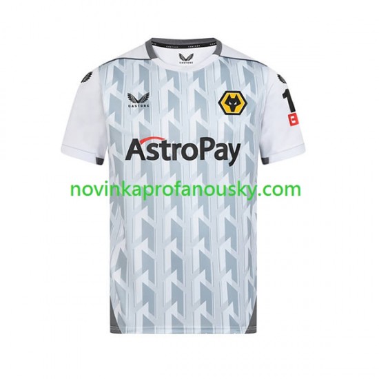 Wolverhampton Wanderers Dres Alternativní Fotbalové Dresy pro Muže 2023-2024 Krátký rukáv