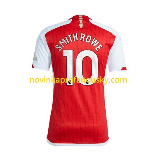 Arsenal Dres Smith Rowe 10 Domácí Fotbalové Dresy pro Muže 2023-2024 Krátký rukáv