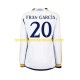 Real Madrid Dres Fran Garcia 20 Domácí Fotbalové Dresy pro Muže 2023-2024 Dlouhý rukáv